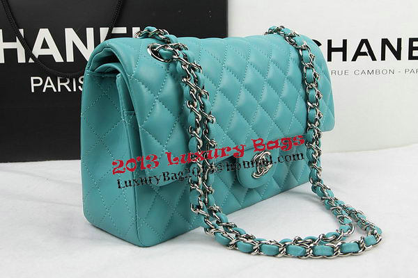 Chanel 2.55 Series Bags Green Original Leather CFA1112 Silver Chanel 2.55 Series Bags Green Original Leather CFA1112 Silver