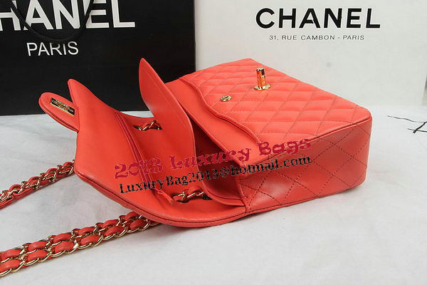 Chanel 2.55 Series Bags Orange Original Leather CFA1112 Gold Chanel 2.55 Series Bags Orange Original Leather CFA1112 Gold