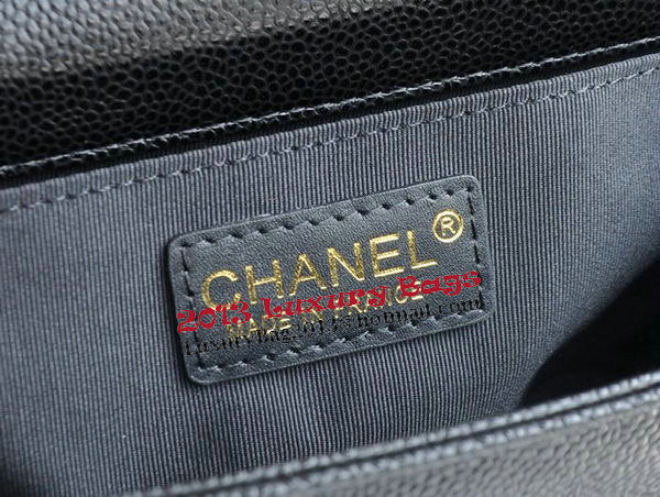 Chanel Boy Flap Shoulder Bags Black Cannage Pattern Leather A67086 Gold Chanel Boy Flap Shoulder Bags Black Cannage Pattern Leather A67086 Gold