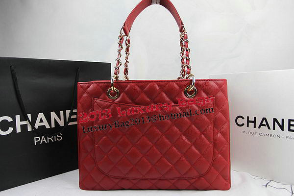 Chanel Classic Coco Bag Red GST Caviar Leather A50995 Gold Chanel Classic Coco Bag Red GST Caviar Leather A50995 Gold