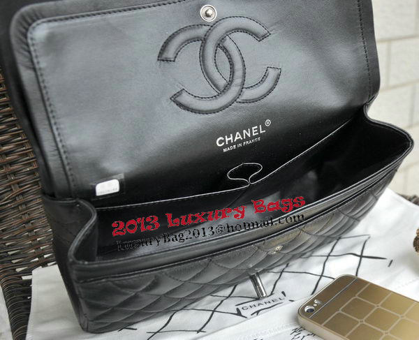Chanel 2.55 Series Bags Sheepskin Leather A1117 Black Chanel 2.55 Series Bags Sheepskin Leather A1117 Black