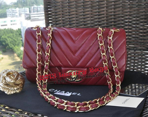 Chanel Classic Flap Bag Sheepskin Leather A92516 Burgundy Chanel Classic Flap Bag Sheepskin Leather A92516 Burgundy