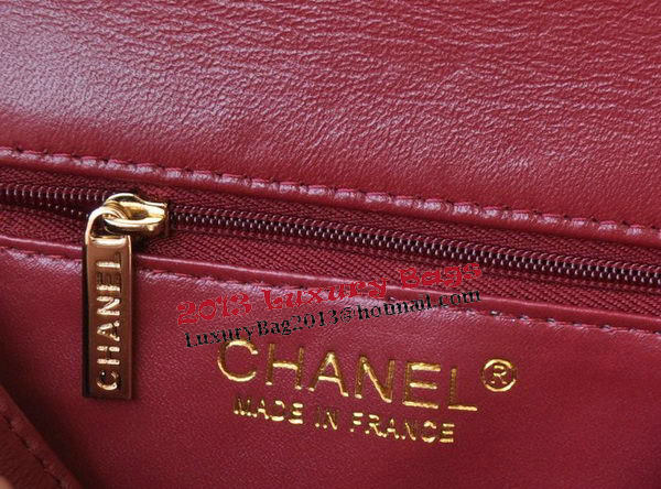 Chanel Classic Flap Bag Sheepskin Leather A92516 Burgundy Chanel Classic Flap Bag Sheepskin Leather A92516 Burgundy