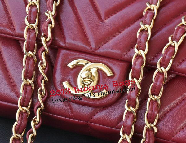 Chanel Classic Flap Bag Sheepskin Leather A92516 Burgundy Chanel Classic Flap Bag Sheepskin Leather A92516 Burgundy