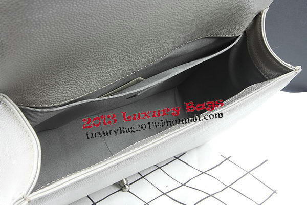 Boy Chanel Flap Shoulder Bag Original Cannage Pattern A67087 Grey Boy Chanel Flap Shoulder Bag Original Cannage Pattern A67087 Grey