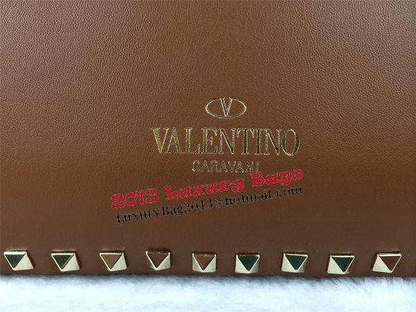 Valentino Garavani Rockstud mini Tote Bag Original Leather VG1916 Wheat Valentino Garavani Rockstud mini Tote Bag Original Leather VG1916 Wheat
