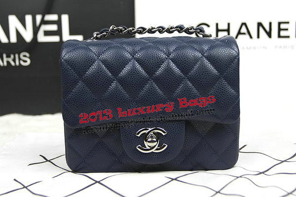 Chanel Classic MINI Flap Bag CF1115 Royal Cannage Pattern Silver Chanel Classic MINI Flap Bag CF1115 Royal Cannage Pattern Silver