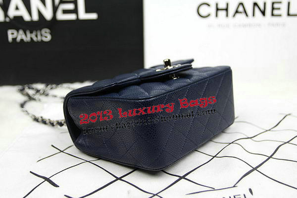 Chanel Classic MINI Flap Bag CF1115 Royal Cannage Pattern Silver Chanel Classic MINI Flap Bag CF1115 Royal Cannage Pattern Silver