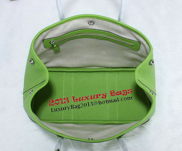 Hermes Garden Party 30cm Tote Bag Grainy Leather Green Hermes Garden Party 30cm Tote Bag Grainy Leather Green