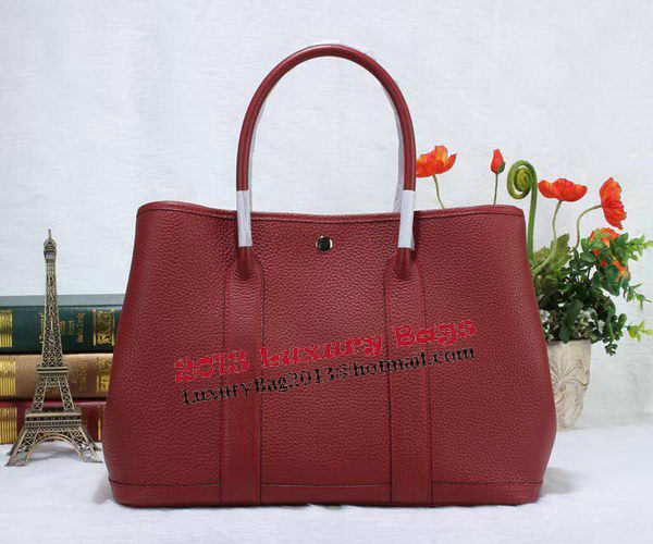 Hermes Garden Party 36cm Tote Bag Grainy Leather Burgundy Hermes Garden Party 36cm Tote Bag Grainy Leather Burgundy