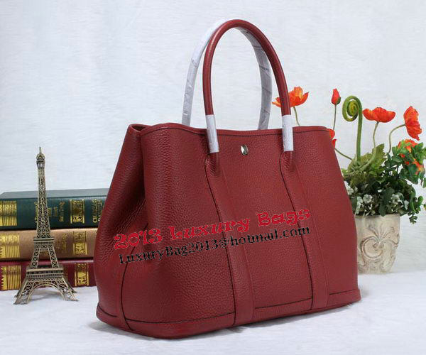 Hermes Garden Party 36cm Tote Bag Grainy Leather Burgundy Hermes Garden Party 36cm Tote Bag Grainy Leather Burgundy