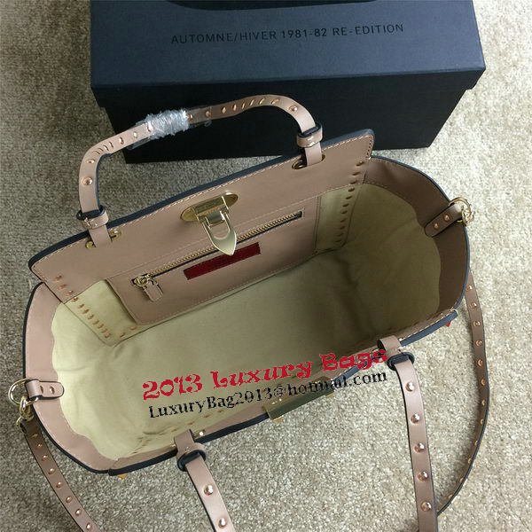 Valentino Garavani Rockstud mini Tote Bag Original Leather VG1916 Beige Valentino Garavani Rockstud mini Tote Bag Original Leather VG1916 Beige