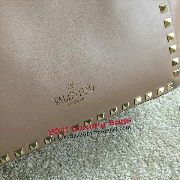 Valentino Garavani Rockstud mini Tote Bag Original Leather VG1916 Beige Valentino Garavani Rockstud mini Tote Bag Original Leather VG1916 Beige
