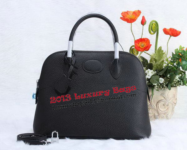 Hermes Bolide 31CM Calfskin Leather Tote Bag H509083 Black Hermes Bolide 31CM Calfskin Leather Tote Bag H509083 Black