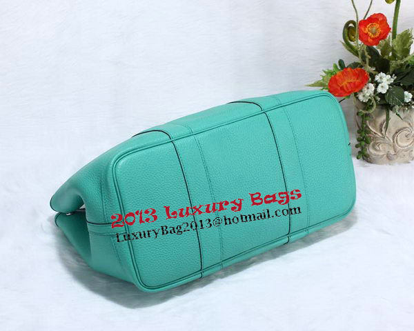 Hermes Garden Party 36cm Tote Bag Grainy Leather Light Blue Hermes Garden Party 36cm Tote Bag Grainy Leather Light Blue