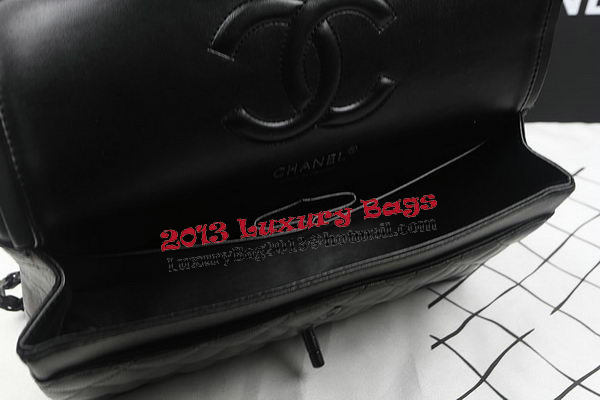 Chanel 2.55 Series Flap Bags Original Sheepskin Leather A1112 Black Chanel 2.55 Series Flap Bags Original Sheepskin Leather A1112 Black