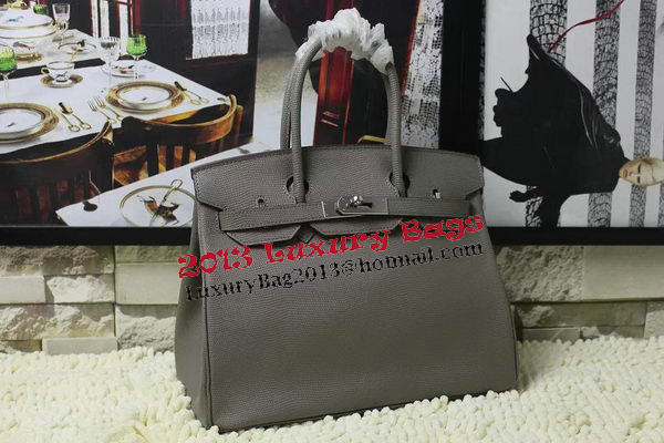 Hermes Birkin 35CM 30CM Tote Bag Lizard Leather H35H30 Grey Hermes Birkin 35CM 30CM Tote Bag Lizard Leather H35H30 Grey