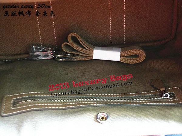 Hermes Garden Party 30cm Tote Bags Original Leather Grey Hermes Garden Party 30cm Tote Bags Original Leather Grey