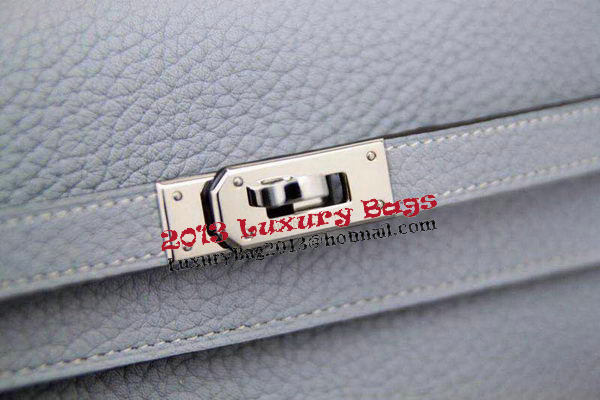 Hermes Kelly Wallet Togo Leather Bi-Fold Purse HA708W SkyBlue Hermes Kelly Wallet Togo Leather Bi-Fold Purse HA708W SkyBlue