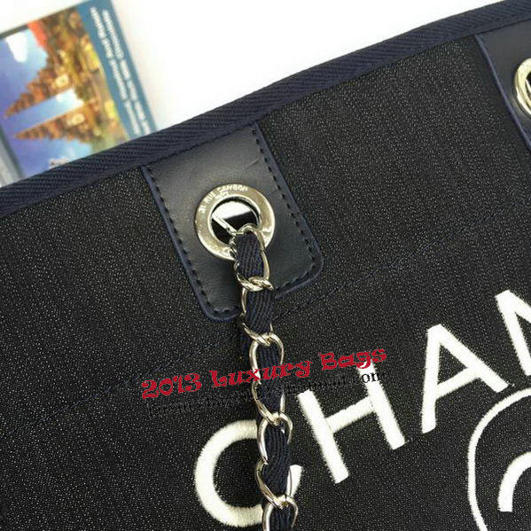 Chanel Medium Canvas Tote Shopping Bag A68045 Royal Chanel Medium Canvas Tote Shopping Bag A68045 Royal