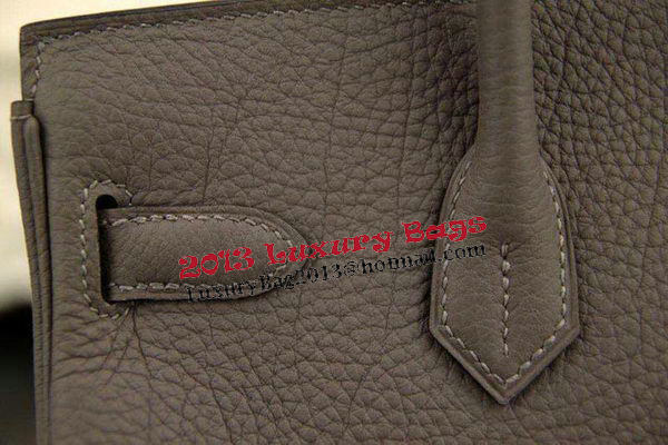 Hermes Birkin 35CM 30CM Tote Bag Original Leather HB35O Gray Hermes Birkin 35CM 30CM Tote Bag Original Leather HB35O Gray