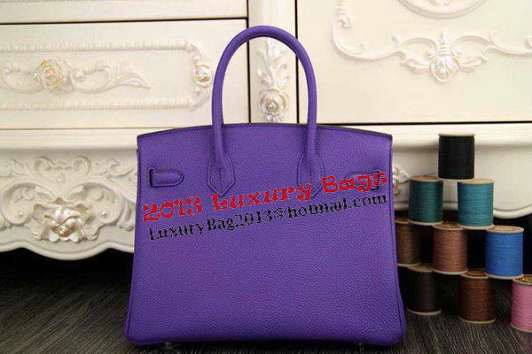 Hermes Birkin 35CM 30CM Tote Bag Original Leather HB35O Lavender Hermes Birkin 35CM 30CM Tote Bag Original Leather HB35O Lavender