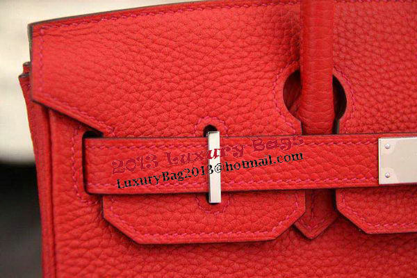 Hermes Birkin 35CM 30CM Tote Bag Original Leather HB35O Red Hermes Birkin 35CM 30CM Tote Bag Original Leather HB35O Red