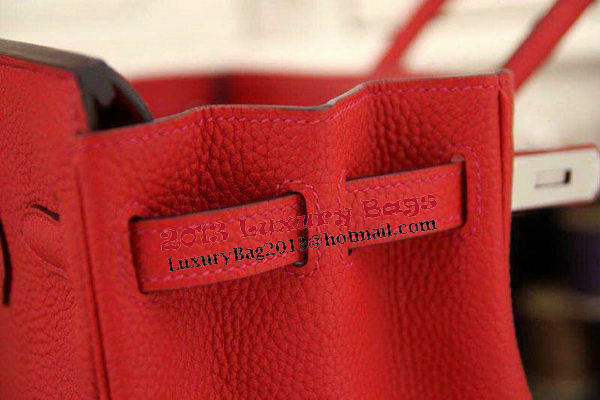 Hermes Birkin 35CM 30CM Tote Bag Original Leather HB35O Red Hermes Birkin 35CM 30CM Tote Bag Original Leather HB35O Red