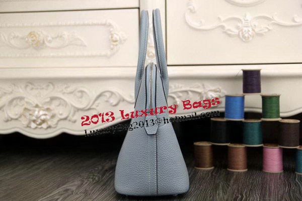 Hermes Bolide 31CM Original Leather Tote Bag SkyBlue Hermes Bolide 31CM Original Leather Tote Bag SkyBlue
