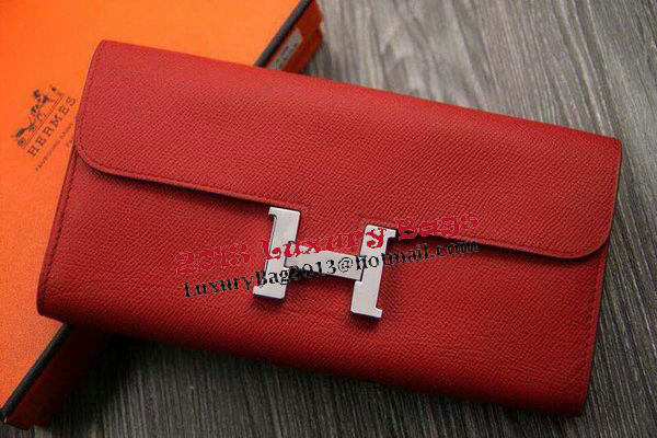 Hermes Constance Long Wallets Original Leather HA909 Burgundy Hermes Constance Long Wallets Original Leather HA909 Burgundy