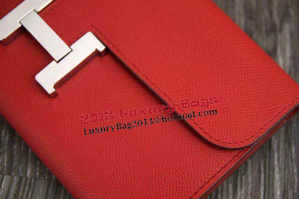 Hermes Constance Long Wallets Original Leather HA909 Burgundy Hermes Constance Long Wallets Original Leather HA909 Burgundy