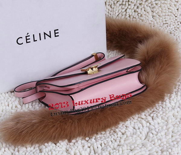 Celine Classic Box Small Flap Bag Calfskin C88007T Pink Celine Classic Box Small Flap Bag Calfskin C88007T Pink