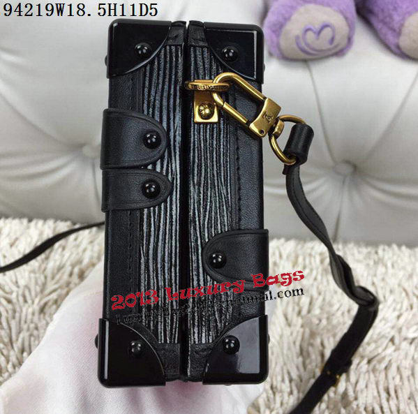 Louis Vuitton Petite Malle Epi Leather Bag M94219 Rose Louis Vuitton Petite Malle Epi Leather Bag M94219 Rose