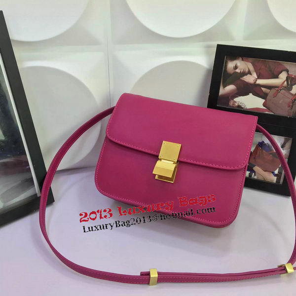 Celine Classic Box Flap Bag Calfskin Leather C88008 Rosy Celine Classic Box Flap Bag Calfskin Leather C88008 Rosy