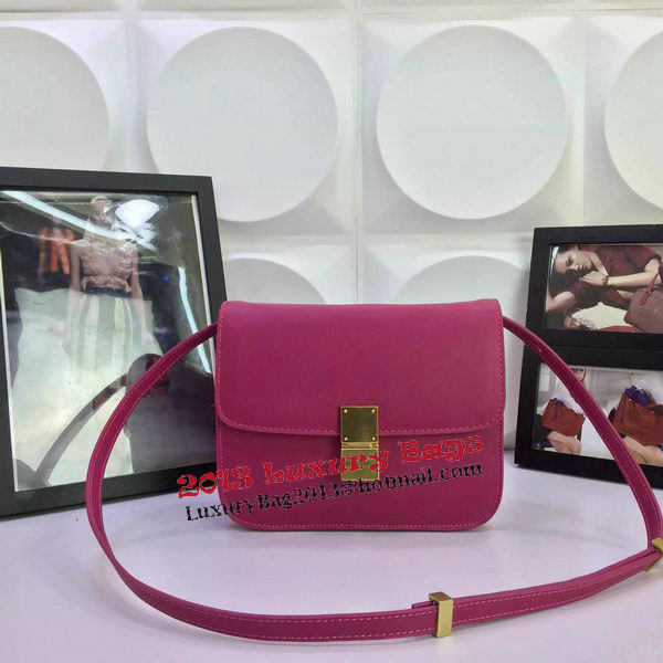 Celine Classic Box Flap Bag Calfskin Leather C88008 Rosy Celine Classic Box Flap Bag Calfskin Leather C88008 Rosy
