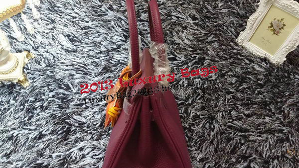 Hermes Birkin 30CM Tote Bags Litchi Leather H30LI Purple Hermes Birkin 30CM Tote Bags Litchi Leather H30LI Purple