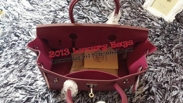 Hermes Birkin 30CM Tote Bags Litchi Leather H30LI Purple Hermes Birkin 30CM Tote Bags Litchi Leather H30LI Purple