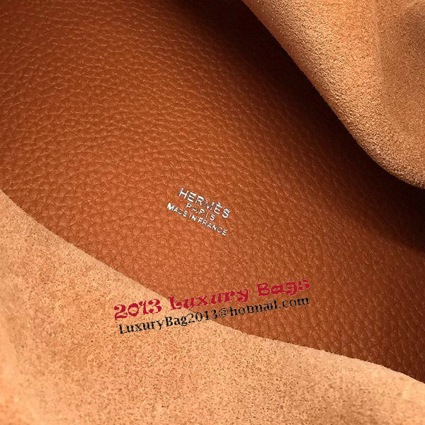 Hermes Picotin Lock 22cm Bags Litchi Leather HPL1048 Orange Hermes Picotin Lock 22cm Bags Litchi Leather HPL1048 Orange