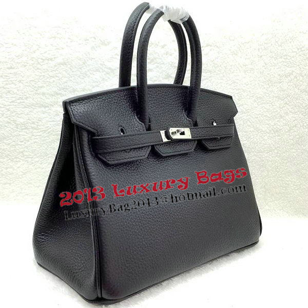 Hermes Birkin 25CM Tote Bag Original Leather H25T Black Hermes Birkin 25CM Tote Bag Original Leather H25T Black