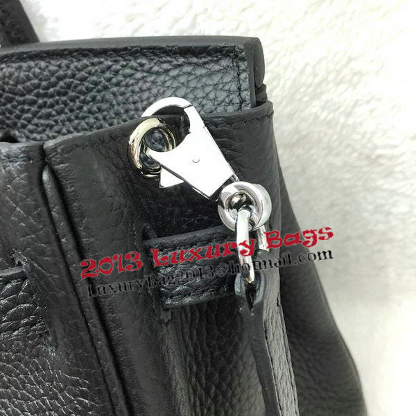 Hermes Birkin 25CM Tote Bag Original Leather H25T Black Hermes Birkin 25CM Tote Bag Original Leather H25T Black