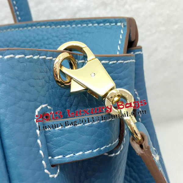 Hermes Birkin 25CM Tote Bag Original Leather H25T Blue Hermes Birkin 25CM Tote Bag Original Leather H25T Blue