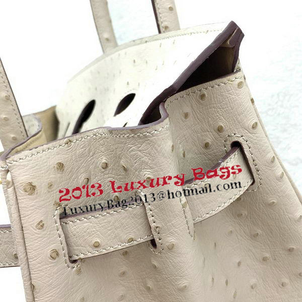 Hermes Birkin 30CM Tote Bags Ostrich Leather H30LI Apricot Hermes Birkin 30CM Tote Bags Ostrich Leather H30LI Apricot