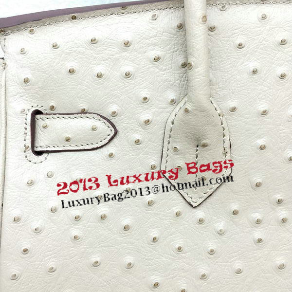 Hermes Birkin 30CM Tote Bags Ostrich Leather H30LI Apricot Hermes Birkin 30CM Tote Bags Ostrich Leather H30LI Apricot