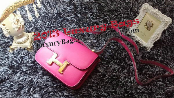 Hermes Constance Bag Smooth Leather H9998S Rose Hermes Constance Bag Smooth Leather H9998S Rose