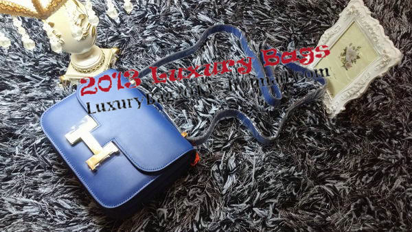 Hermes Constance Bag Smooth Leather H9998S Royal Hermes Constance Bag Smooth Leather H9998S Royal