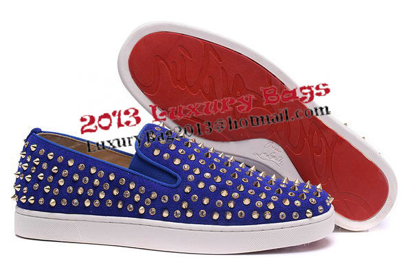 Christian Louboutin Casual Shoes CL914 Blue Christian Louboutin Casual Shoes CL914 Blue