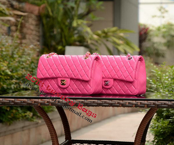 Chanel 2.55 Series Flap Bag Rose Sheepskin Leather A37586 Gold Chanel 2.55 Series Flap Bag Rose Sheepskin Leather A37586 Gold