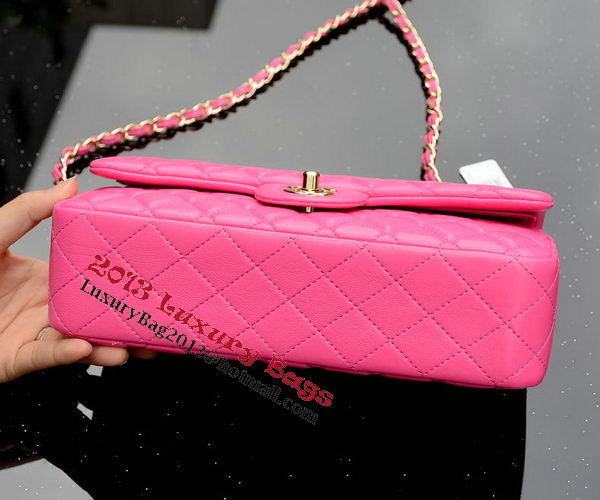 Chanel 2.55 Series Flap Bag Rose Sheepskin Leather A37586 Gold Chanel 2.55 Series Flap Bag Rose Sheepskin Leather A37586 Gold