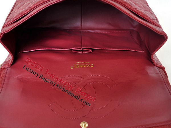 Chanel Jumbo Quilted Classic Flap Bag Burgundy Cannage Patterns A58600 Gold Chanel Jumbo Quilted Classic Flap Bag Burgundy Cannage Patterns A58600 Gold