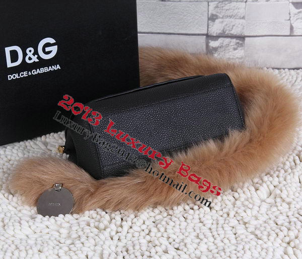 Dolce & Gabbana SICILY Litchi Leather Tote Bags BB4136 Dolce & Gabbana SICILY Litchi Leather Tote Bags BB4136